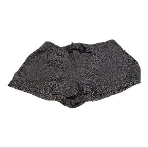NWT Gap Body Black Polka Dot Pajama Shorts - XL